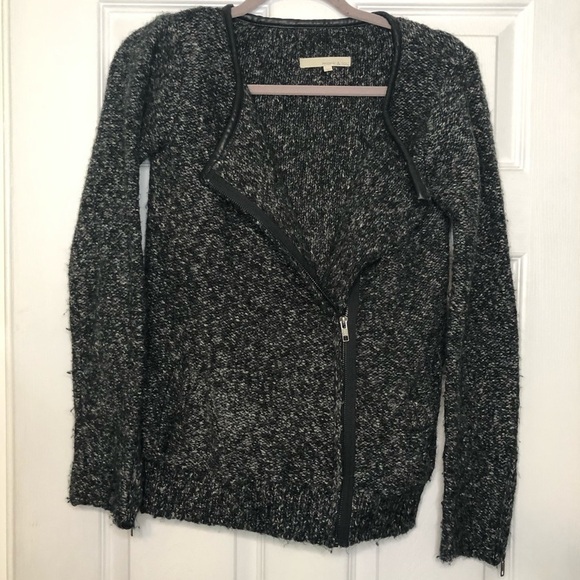 Plenty Monk & Lou Zip Up Cotton Charcoal Shacket - Picture 1 of 7